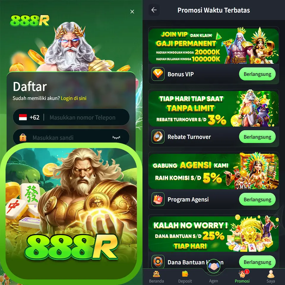 888r Masuk
