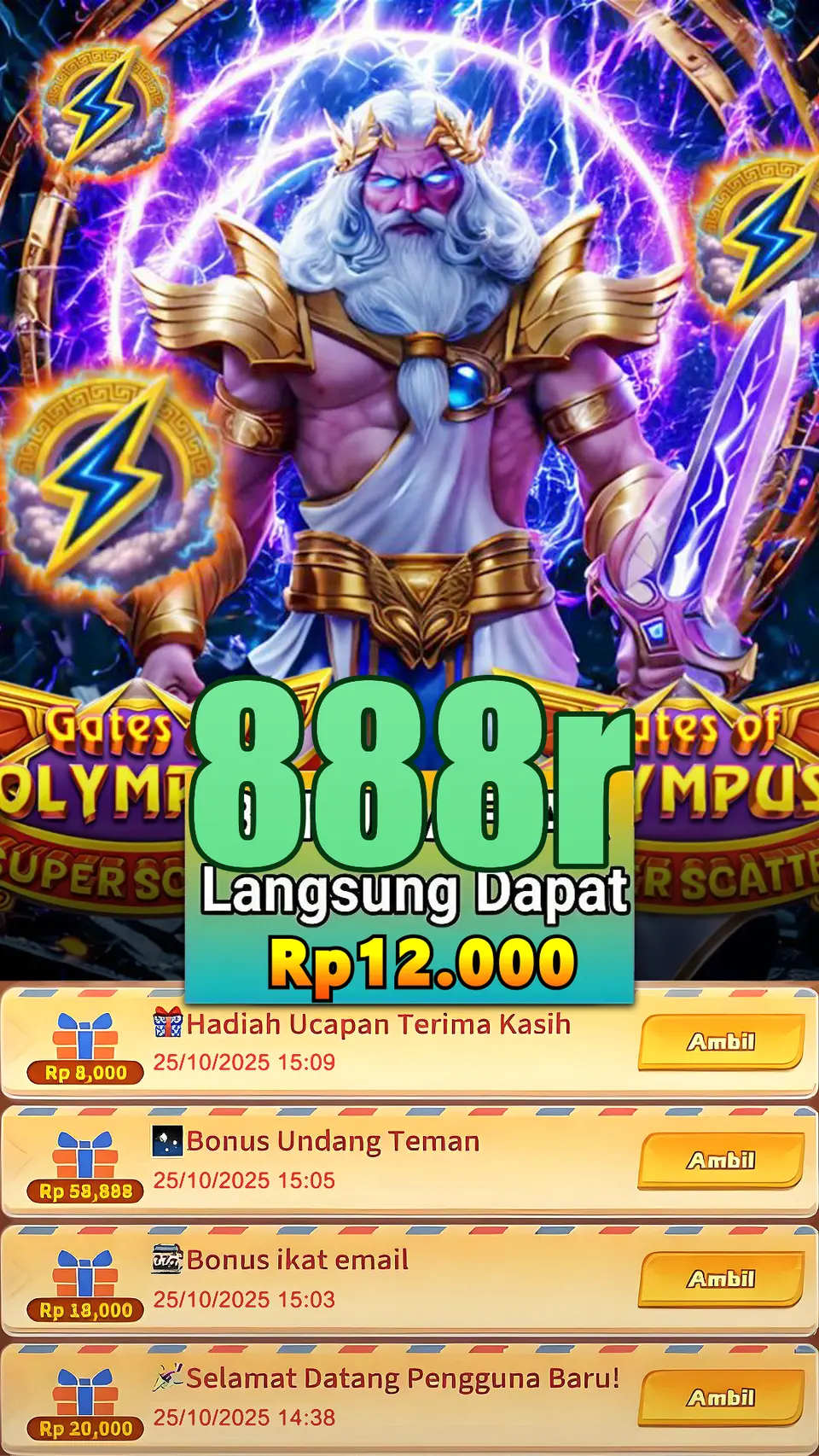 888r Masuk